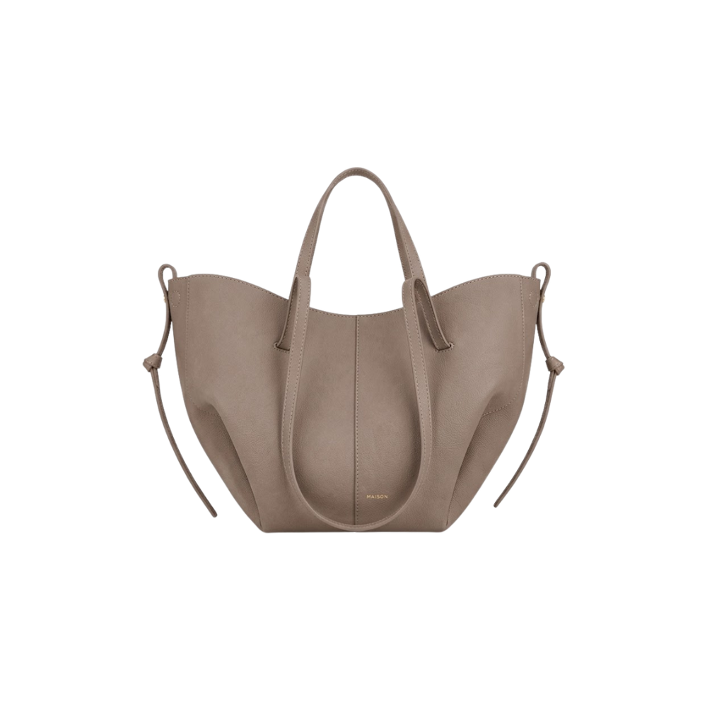 Polène Cyme Mini Édition Grainé Taupe
